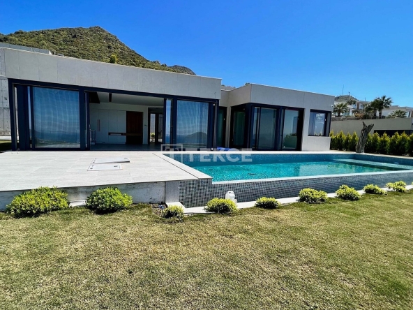 Bjv 00050 Detached Villas With Sea View In Bodrum Turgutreis Te