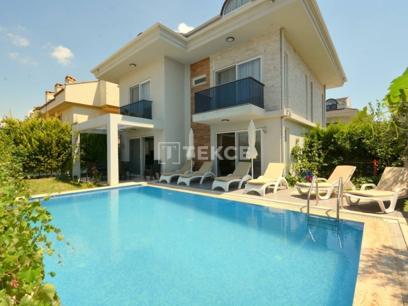 Bjv 00130 4 Bedroom Villa With Private Pool For Sale In Mugla Fethiye Te