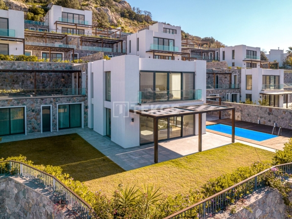 Bjv 00216 Detached Houses With Private Pools In Bodrum Yalikavak Te