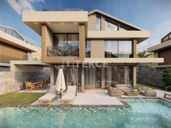 Bjv 00232 Investment Villas With Private Pools In Oludeniz Fethiye Te