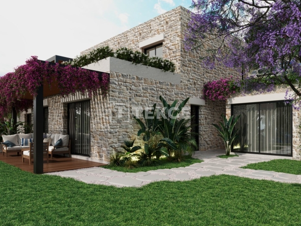 Bjv 00433 Sea View Properties For Sale In Bodrum Turkey Close To Marina Te 45