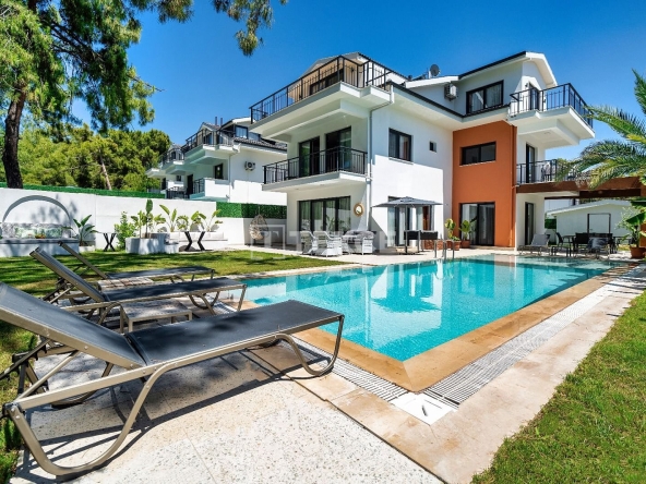 Bjv 00545 5 And 3 Bedroom Luxury Villas For Short Term Rent In Mugla Fethiye Te 30