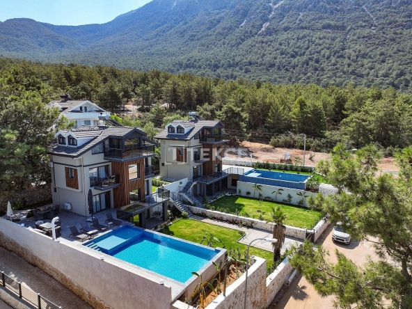 Bjv 00580 5 Bedroom Detached Villa With Sea View And Pool In Fethiye Turkey Te 28