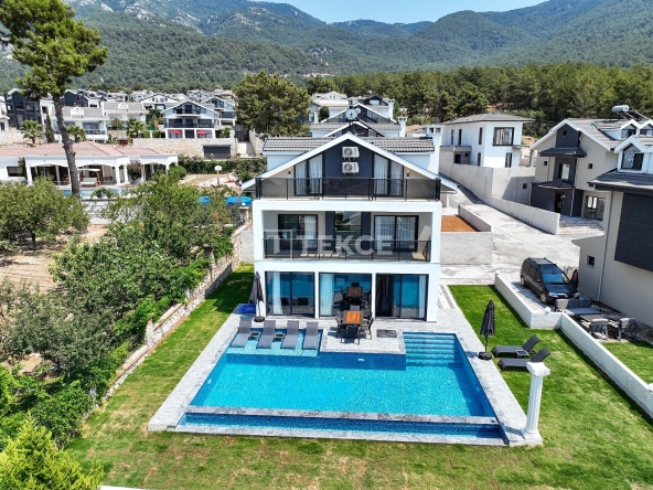 Bjv 00583 Detached 5 Bedroom Villa With Private Pool For Sale In Fethiye Te