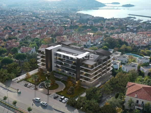 Cii 00031 Spacious Real Estate For Sale In A Sea View Complex In Kusadasi Te