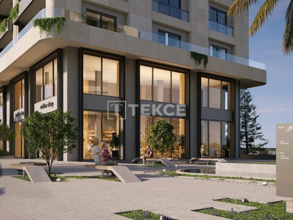 Cov 00183 Investment Shops In A Prestigious Project In Mersin Te
