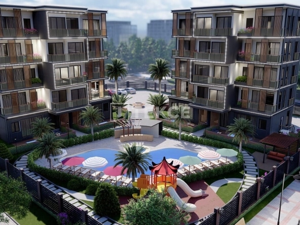 Cov 00203 Apartments For Sale In A Complex With A Pool In Mezitli Mersin Te 11