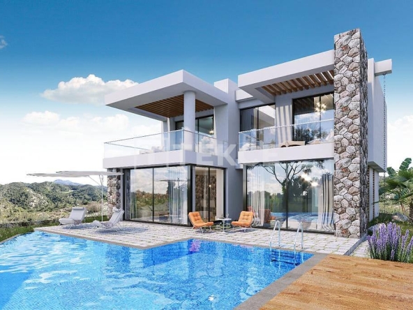 Ecn 00012 Villas With Unobstructed Sea Views In North Cyprus Girne Te 14