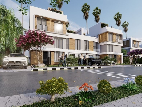 Ecn 00065 Detached Houses With 60 Month Installments In North Cyprus Te