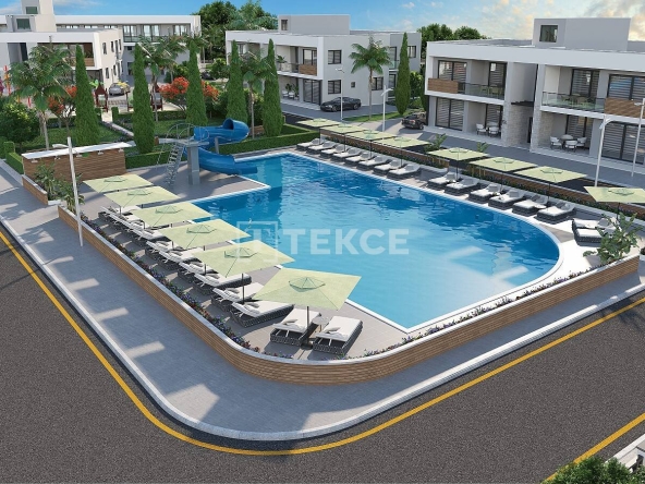 Ecn 00165 Villas In A Complex With Pool In Yenibogazici North Cyprus Te