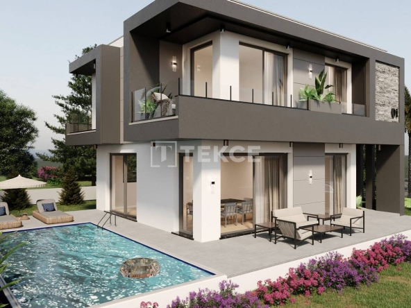 Ecn 00185 Detached Houses With Private Pools In North Cyprus Girne Te
