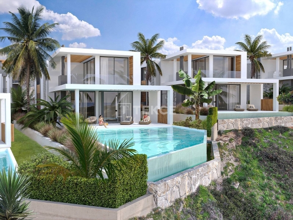 Ecn 00198 Mountain And Sea View Villas For Sale In North Cyprus Girne Te 15