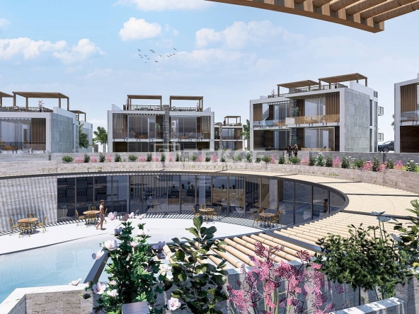 Ecn 00199 Flats Within Walking Distance Of Sea In Bahceli North Cyprus Te