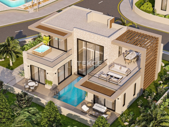 Ecn 00208 Villas Near The Sandy Beaches Of Iskele In Northern Cyprus Te
