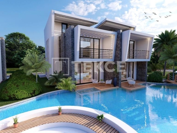 Ecn 00258 Houses For Sale In North Cyprus Lapta Close To The Sea Te 15