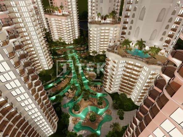 Ecn 00264 Special Design Apartments For Sale In North Cyprus Iskele Te 70