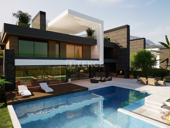 Ecn 00302 Villa In North Cyprus Alsancak With Sea View And A Chic Design Te 45