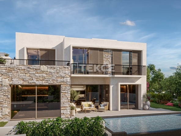 Ecn 00350 Stylish Design Villas For Sale In North Cyprus Alsancak Te 1 6