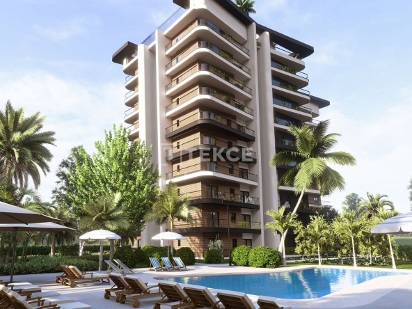 Ecn 00352 Chic Flats For Sale Near Mackenzie Beach In North Cyprus Te 135