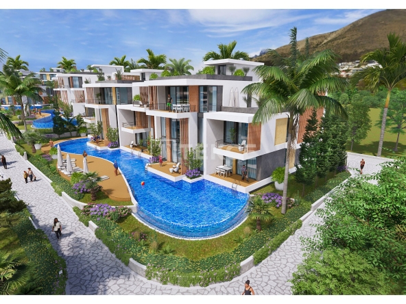 Ecn 00364 Apartments Near The Artery And Sea In North Cyprus Tatlisu Te 150