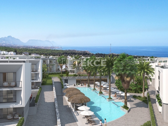 Ecn 00426 Seaview Apartments Close To Golf Courses In North Cyprus Girne Te 42
