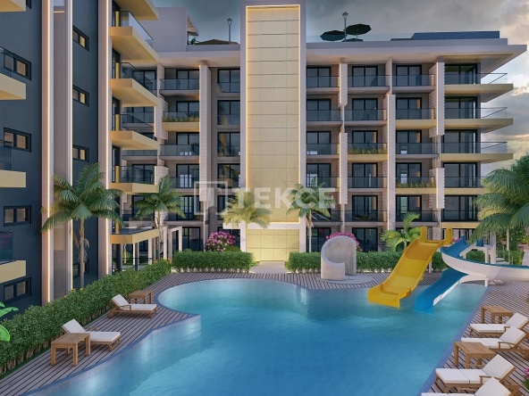 Ecn 00432 Sea View Apartments Within Complex In North Cyprus Te