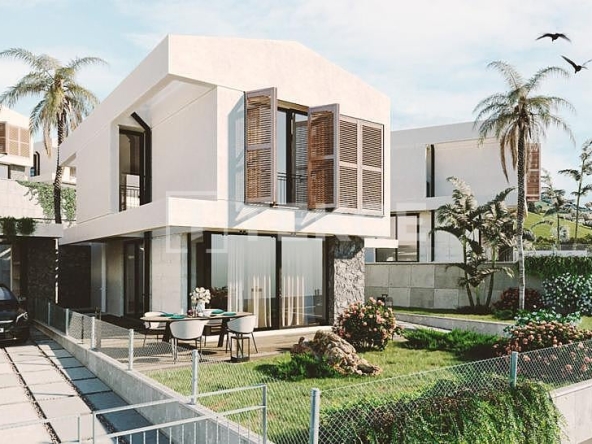 Ecn 00446 Panoramic Sea And Mountain View Villas In North Cyprus Girne Te