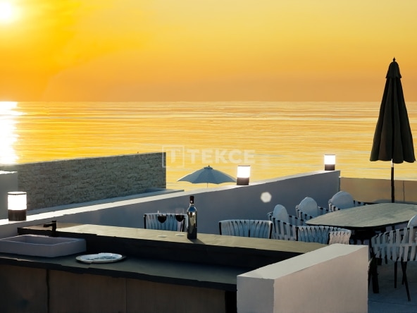 Ecn 00447 Sea View Detached Homes For Sale In Girne North Cyprus Te