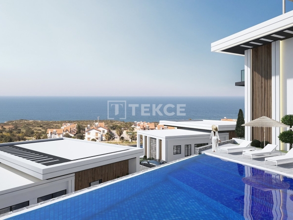 Ecn 00450 Apartments With Spectacular Views In Girne Esentepe Te