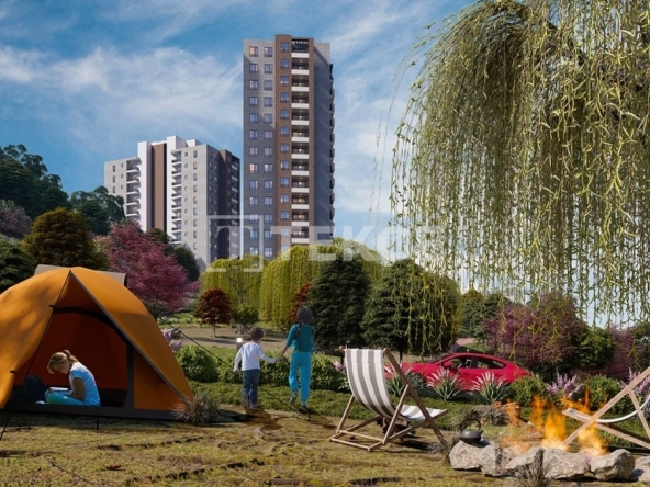 Esb 00115 Apartments In A Complex With Forest Concept In Ankara Oran Te