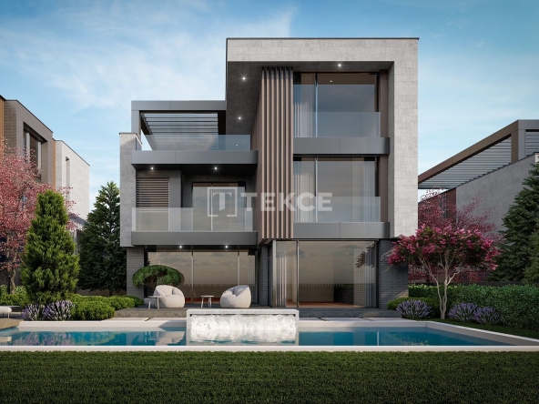Esb 00258 Luxury Villas In A Secured Complex In Ankara Incek Te