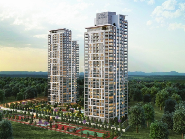 Esb 00260 Luxury Apartments With City View In Complex In Ankara Cankaya Te