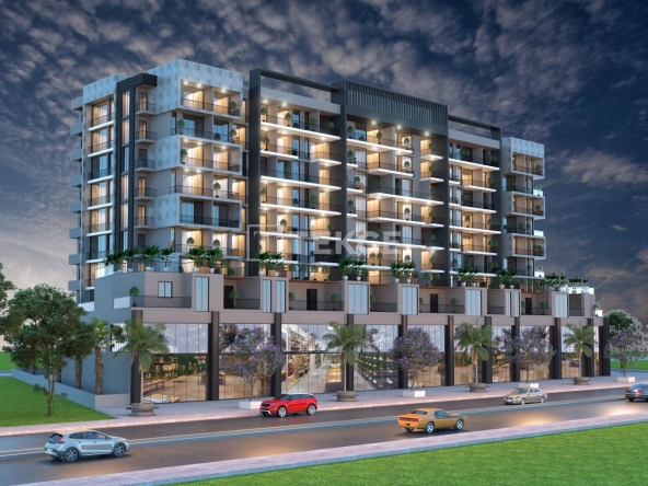 Icx 00063 Apartments In An Advantaged Location In Mersin Mezitli Te