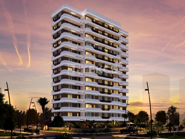 Icx 00081 Sea And City View Properties In A Complex In Mersin Erdemli Te