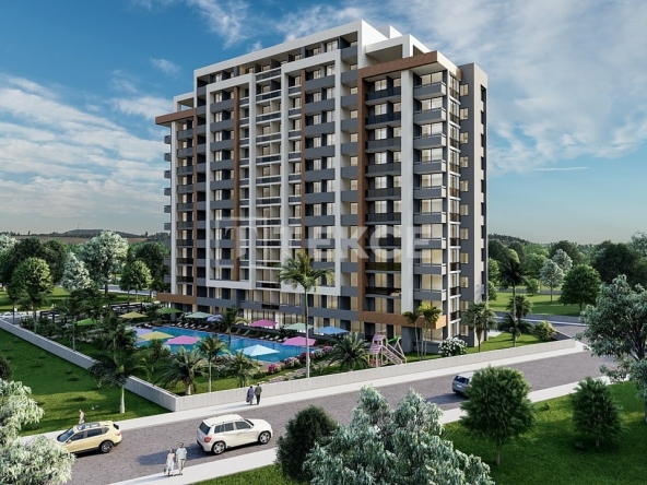 Icx 00145 Newly Built Apartments Near The Beach In Arpacbahsis Mersin Te