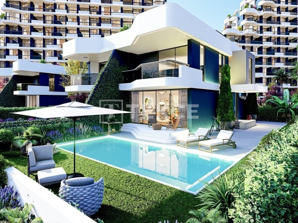 Icx 00147 Villas In A Prestigious Project For Sale In Mersin Te