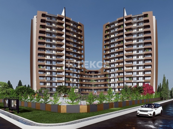 Icx 00157 Apartments For Sale In Mersin Yenisehir In Investment Project Te