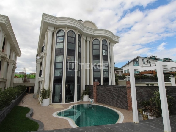 Ist 00657 Sea View Villas For Sale In Istanbul Buyukcekmece Te