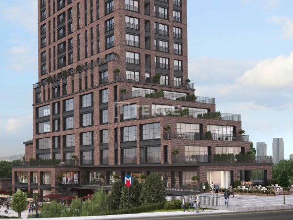 Ist 00731 Offices Located On The Main Road In Istanbul Atasehir Te