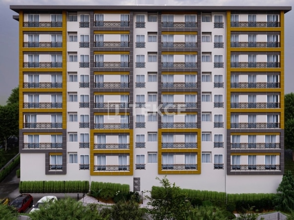 Ist 01292 Flats In A Complex With Valley View In Istanbul Eyupsultan Te