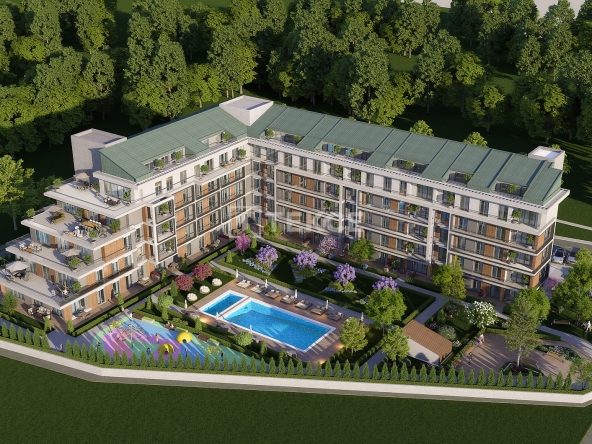 Ist 01557 Forest View Apartments In A Complex In Istanbul Eyupsultan Te 30