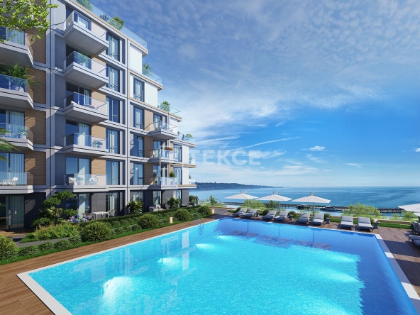 Ist 01603 Apartments For Sale In Sea View Project In Buyukcekmece Istanbul Te 30