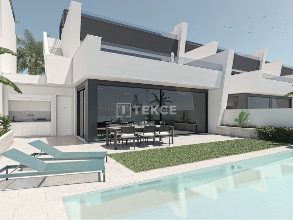 Rmu 00077 Villas With Private Pools And Parking In San Javier Murcia Te