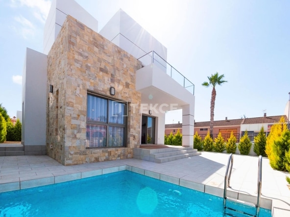 Rmu 00264 3 Bedroom Villas With Pool And Solarium In Los Alcazares Te