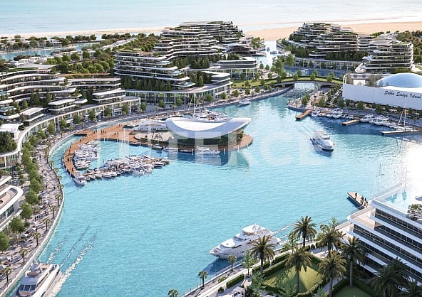Uaq 00010 Beachfront Apartments With Installments On Siniyah Island Te