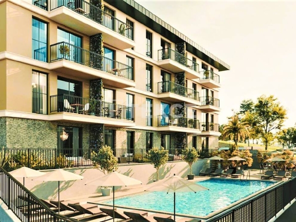 Yvx 00090 Flats In A Complex With A Pool Near The Main Road In Yalova Te