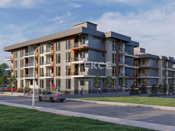 Yvx 00159 Luxury Flats In A Complex With A Pool In Yalova Te