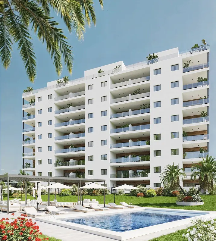 alc 01083 modern 2 bed apartments with pools in benidorm costa blanca te.webp