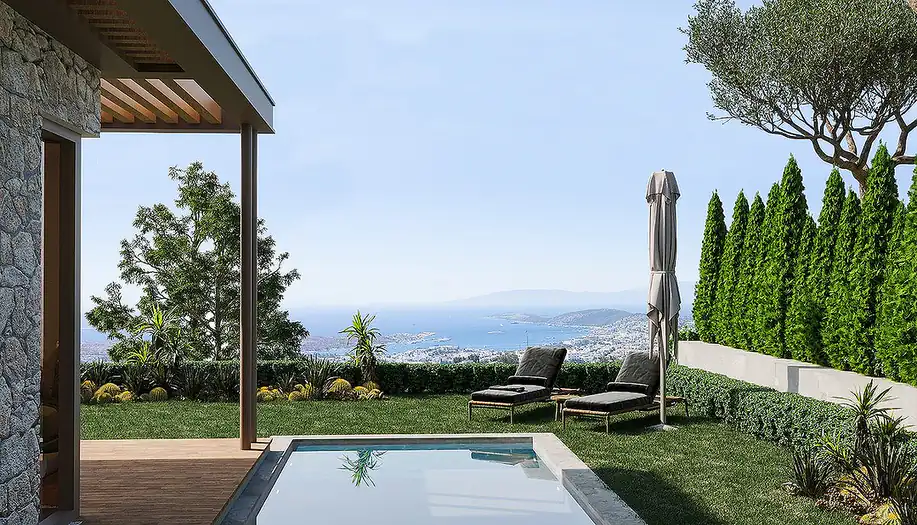 bjv 00470 detached villas with panoramic sea views in bodrum konacik te 13.webp 13