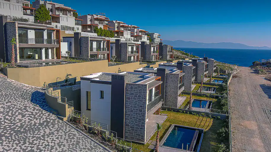 bjv 00597 villas for sale in akyarlar mugla with private pools te.webp